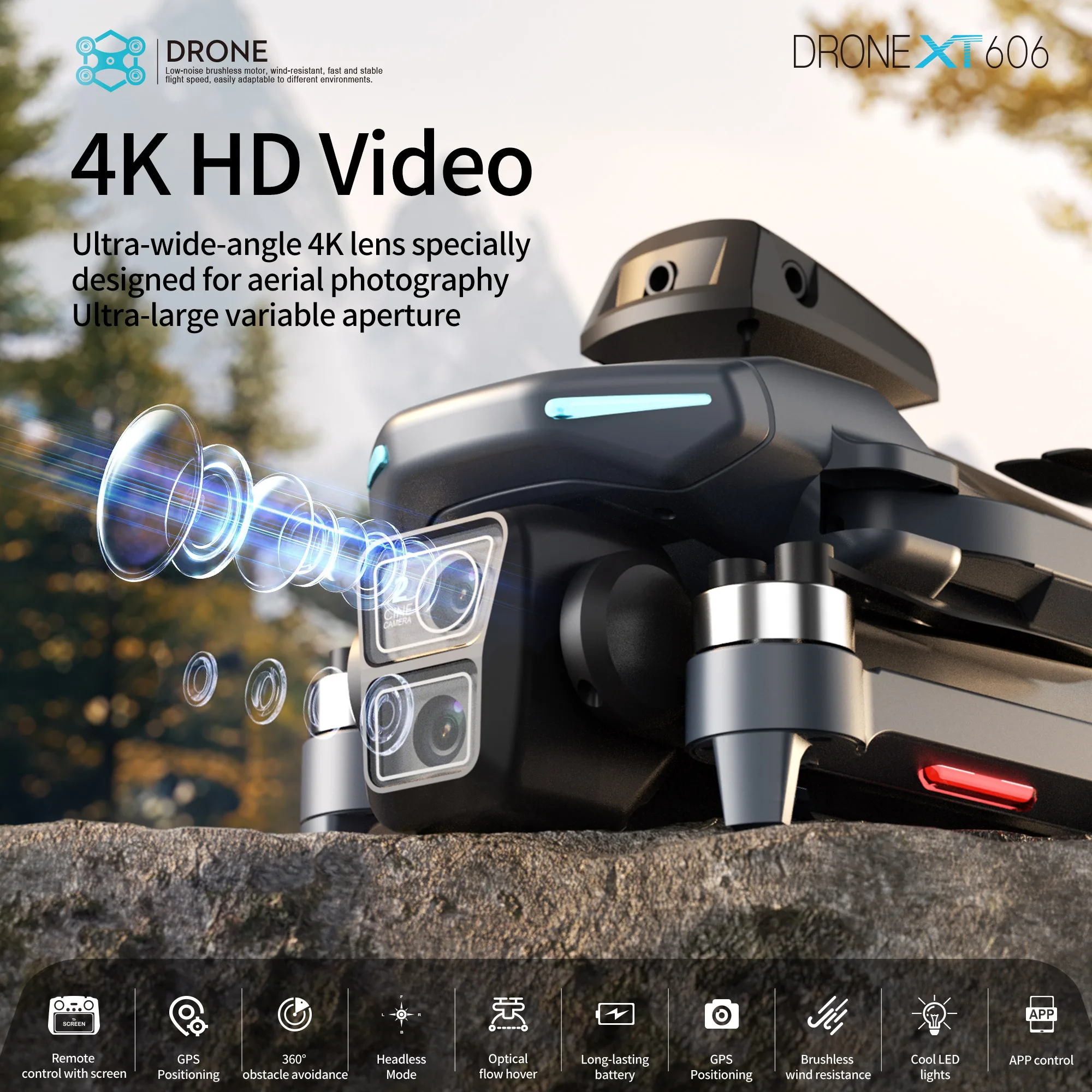Drone Original XT606 Professio - Drone Kit Professional avis et prix