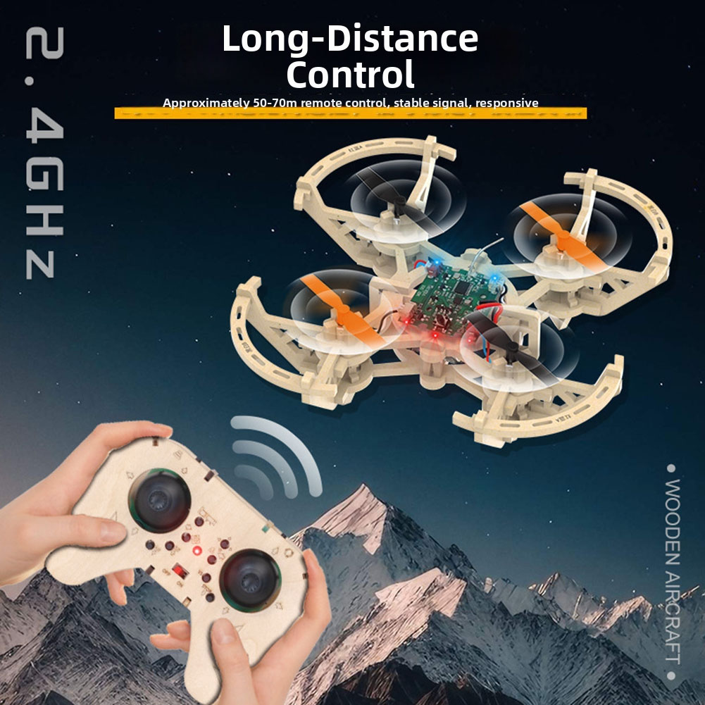 Kit de drones en bois RC, 3 mo - Drone Kit Octocopter avis et prix