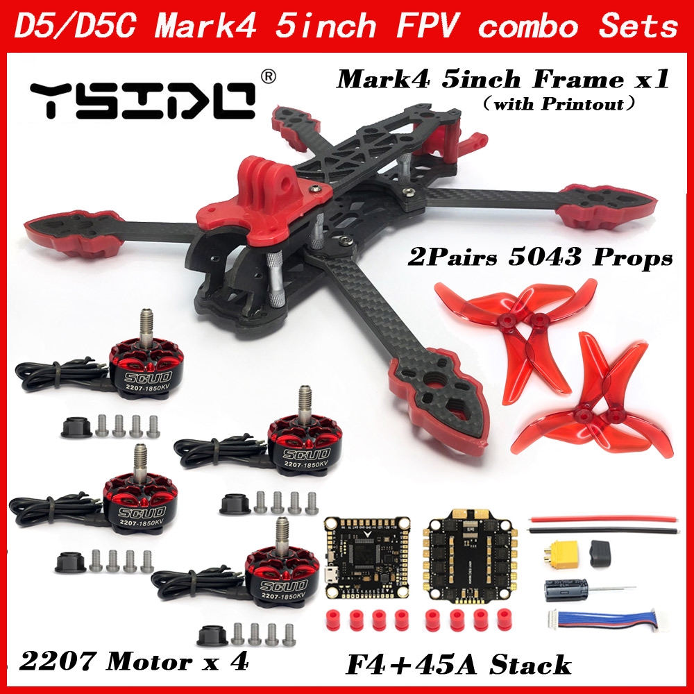 Mark4 5 pouces D5 D5C FPV Châs - Drone Kit Vtol avis et prix
